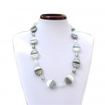 Collier murano argent bijoux de venise argent