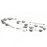 Charly silver real murano glass jewelry set venice