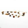 Romantica jewelry set in real murano glass venice