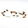 Romantica jewelry set in real murano glass venice