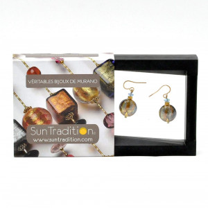 Boucles d'oreilles verre de murano