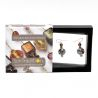 Fenicio silver earrings genuine venice murano glass