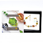 Armreif gold aus echtem murano glas schmuck