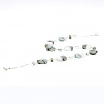 Collier verre de murano argent de venise