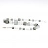 Collier murano cubes argent