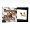 Rumba chocolate earrings genuine venice murano glass