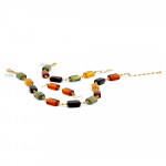 Sieraden set in originele murano glas