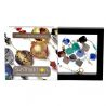 Scoglio blå opera halskjede lange smykker ekte murano-glass i venezia