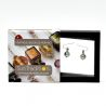 Penelope silver earrings genuine murano glass venice