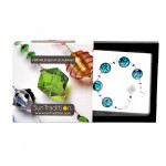 Charly lapis - blue murano glass bracelet from venice