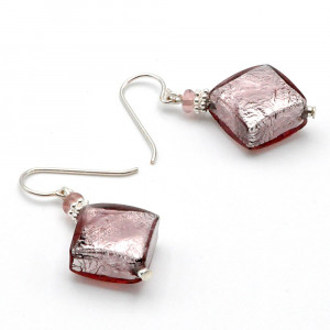 Parma murano glass earrings genuine murano glass