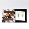 Schissa pastel anis - boucles d'oreilles vert anis bijou en veritable verre de murano