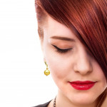 Aretes gancho cerrado oro cristal de murano venecia