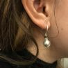 Ohrringe ohne piercing silber schmuck aus echtem muranoglas aus venedig