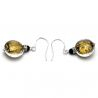 Ohrringe ohrhanger ohrhaken sterling silber 925 oder aus echtem muranoglas aus venedig