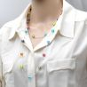 Multicolored murano glass necklace genuine from venice