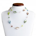 Ketting murano lange multicolor