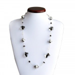 Necklace murano black