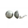 Aretes botón de plata joyas de genuino cristal murano de venecia