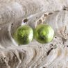 Green murano glass earrings jewelry genuine murano glass venice