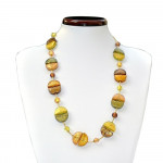 Necklace murano gold jewellery venetian artisan